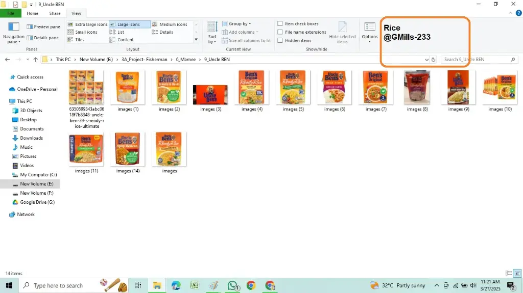CONSOLE for Uncle Ben's fried rice, 6s x 300g