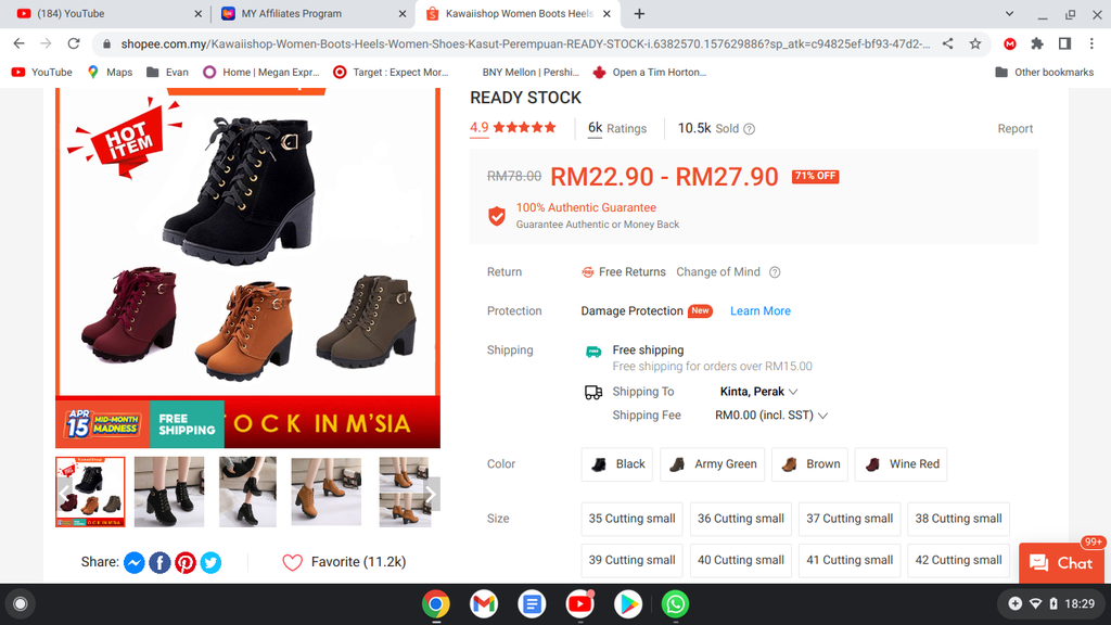 Women boots Gg-ltes