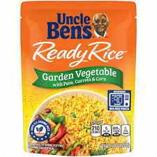 Uncle Ben's Garden vege rice- cooked