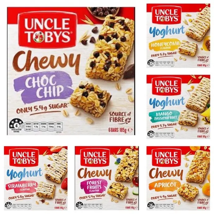 UNCLE TOBYs Muesli bars
