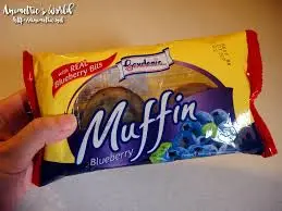 GARDENIA Blueberry muffin, 6s