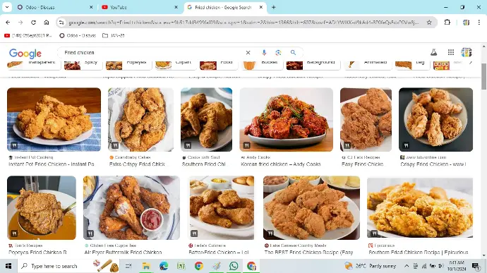 Fried chicken