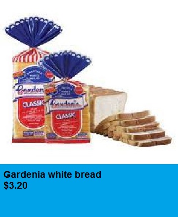 Gardenia sandwich bread