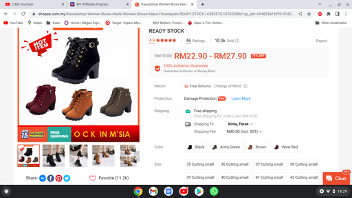 Women boots Gg-ltes