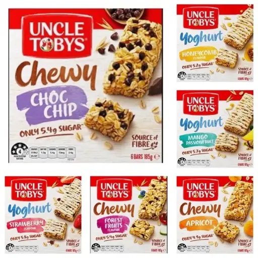 UNCLE TOBYs Muesli bars