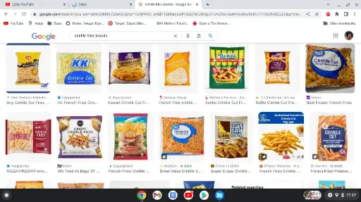 CONSOLE Crinkle fries