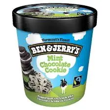 Ben & Jerry ice cream
