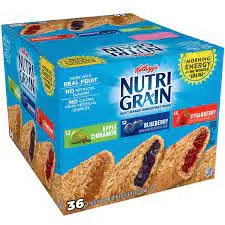 Nutrigrain muesli bars, 36s