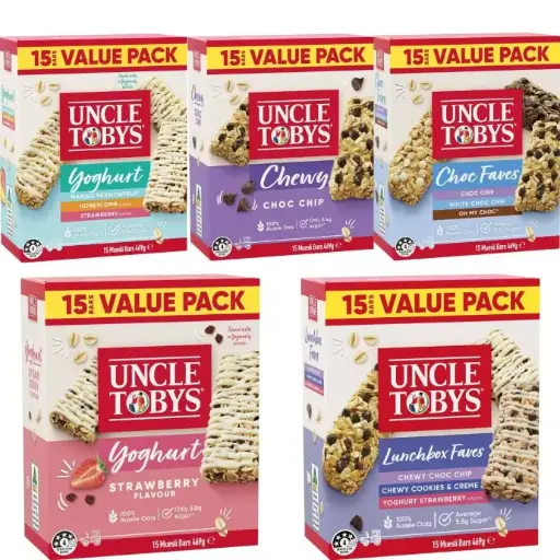 UNCLE Toby's muesli, 18bars